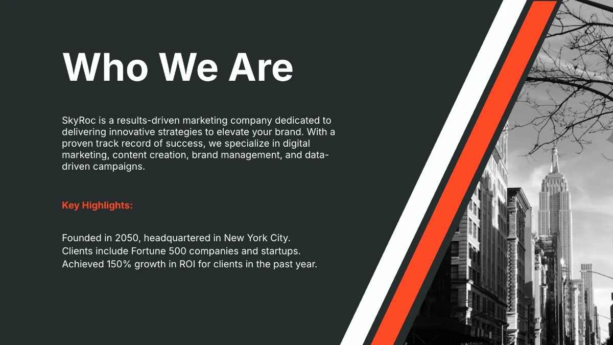 Free Partnership Proposal Presentation Template to Edit Online