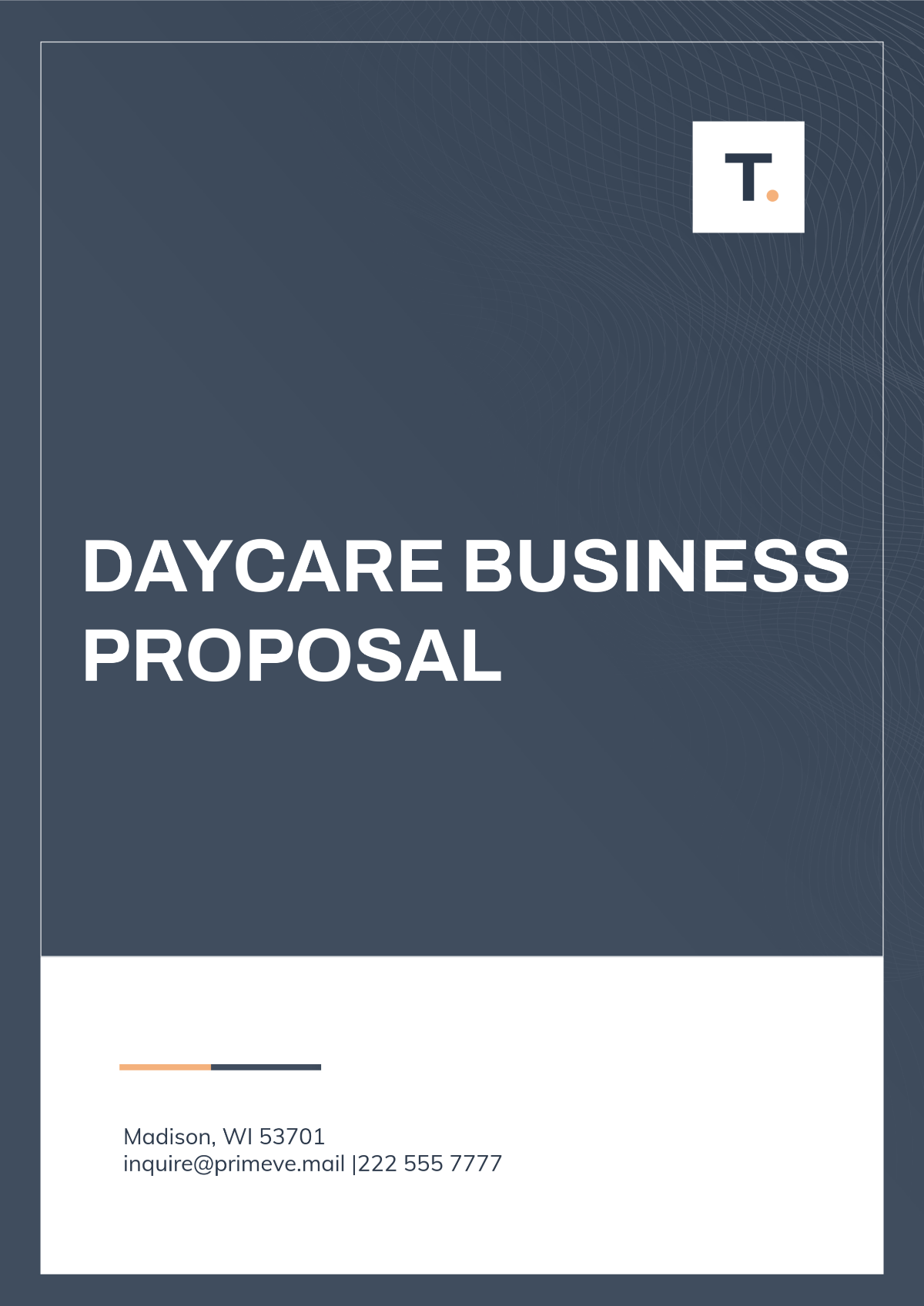 Daycare Business Proposal Template - Edit Online & Download