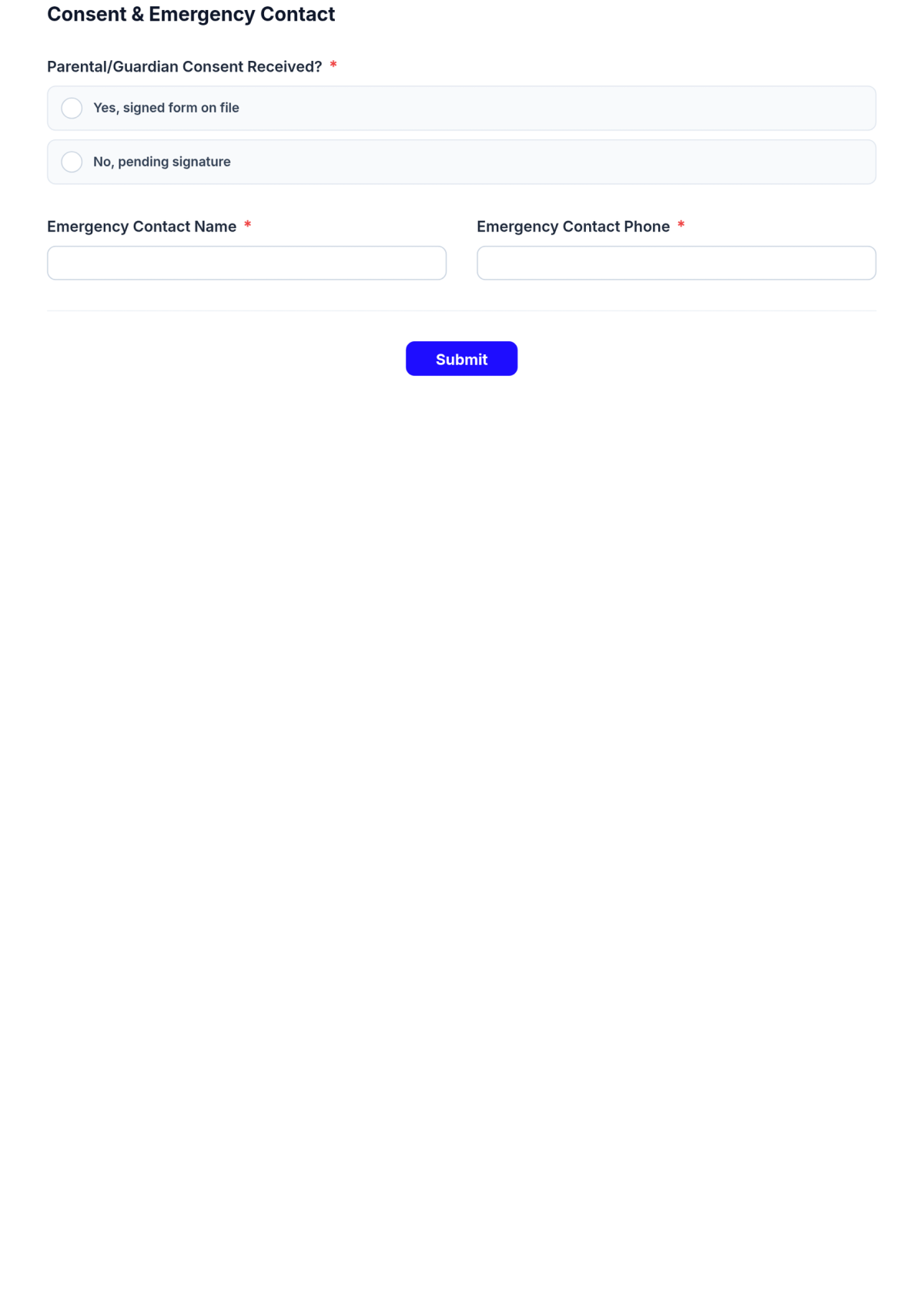 Free Extracurricular Activities Checklist Template & AI Maker