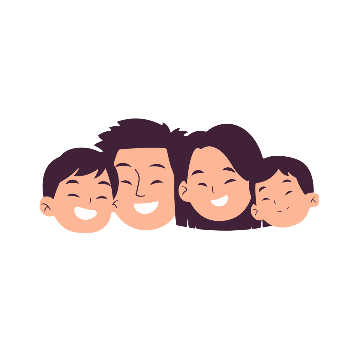 Cute Family Clipart - Edit Online | Template.net