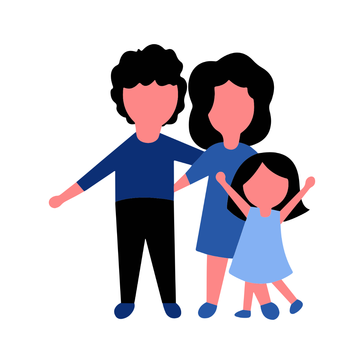 Editable Family Clipart - Edit Online | Template.net