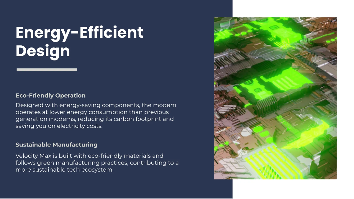 Free Telecommunication Product Launch Presentation Template to Edit Online