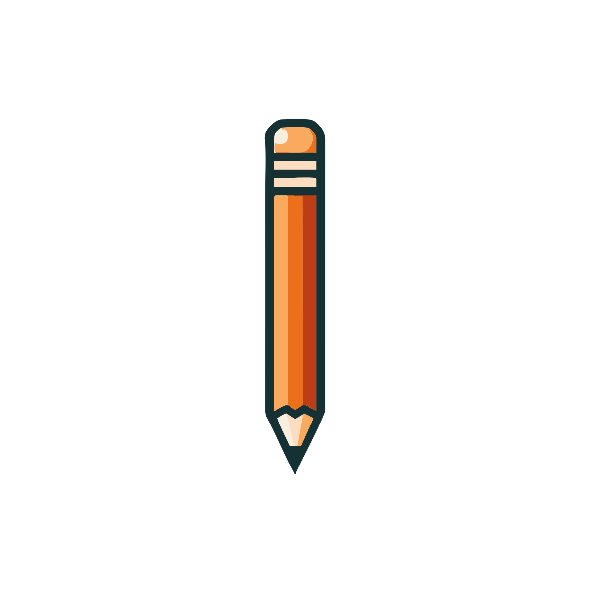 Simple Pencil Clipart - Edit Online | Template.net