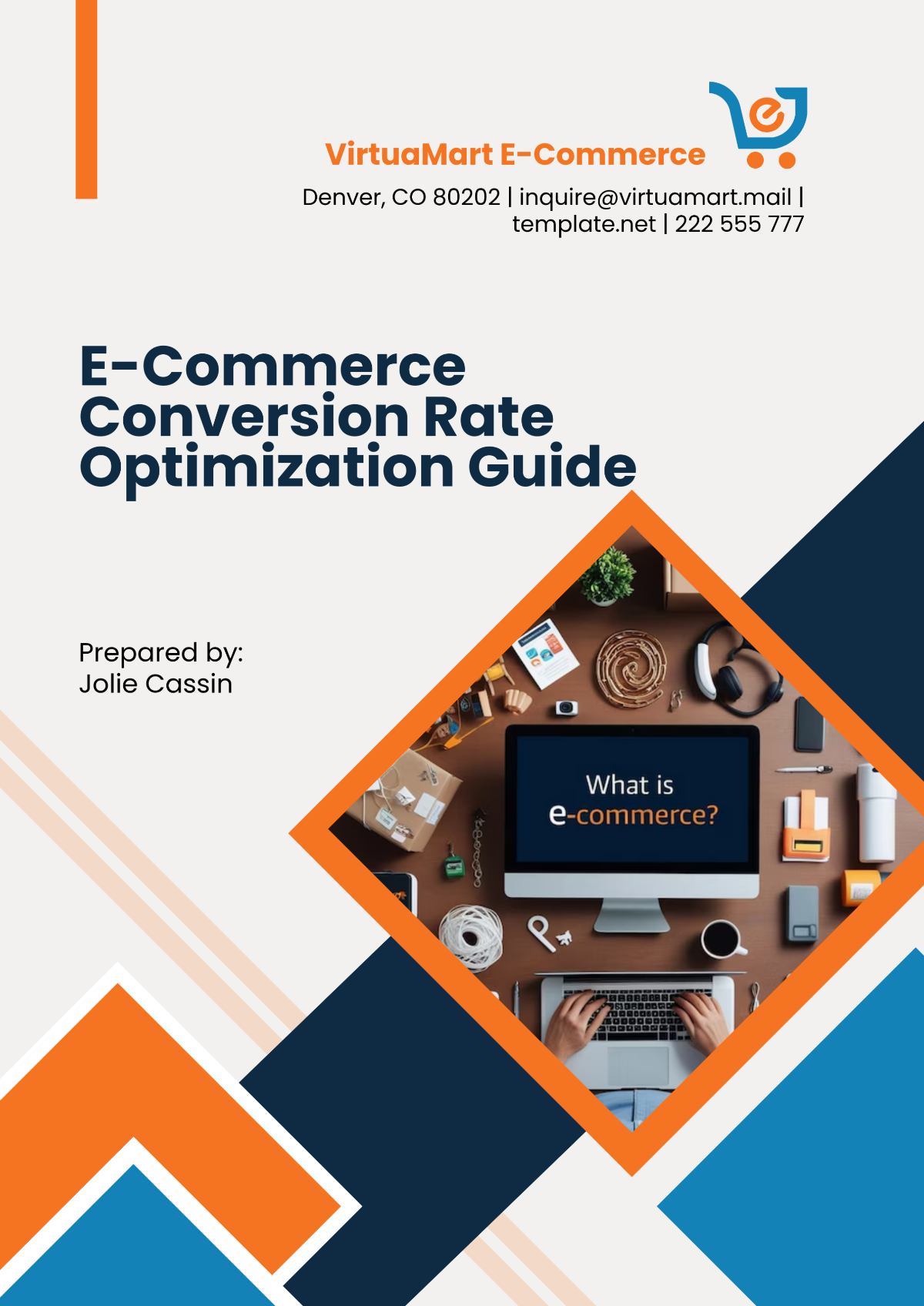 E-Commerce Conversion Rate Optimization Guide Template