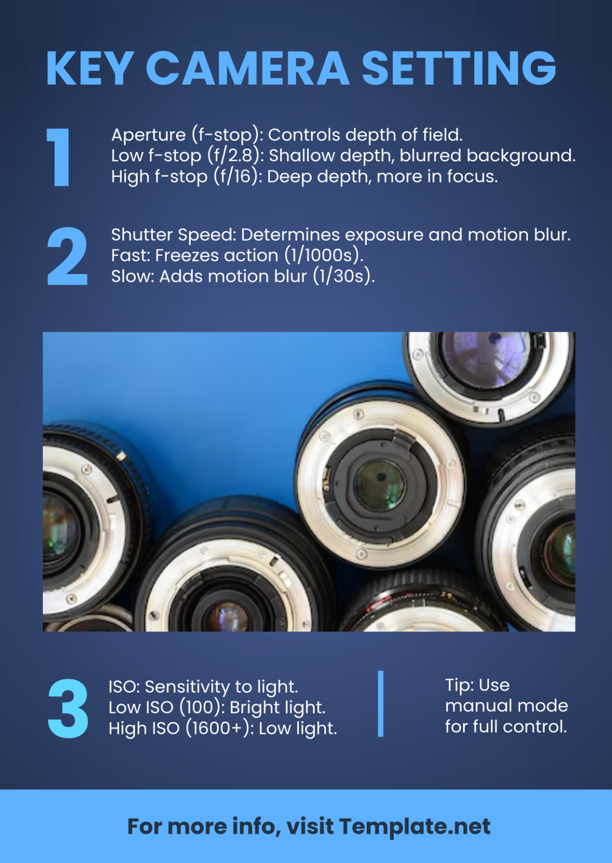 Camera Cheatsheet Template - Edit Online & Download