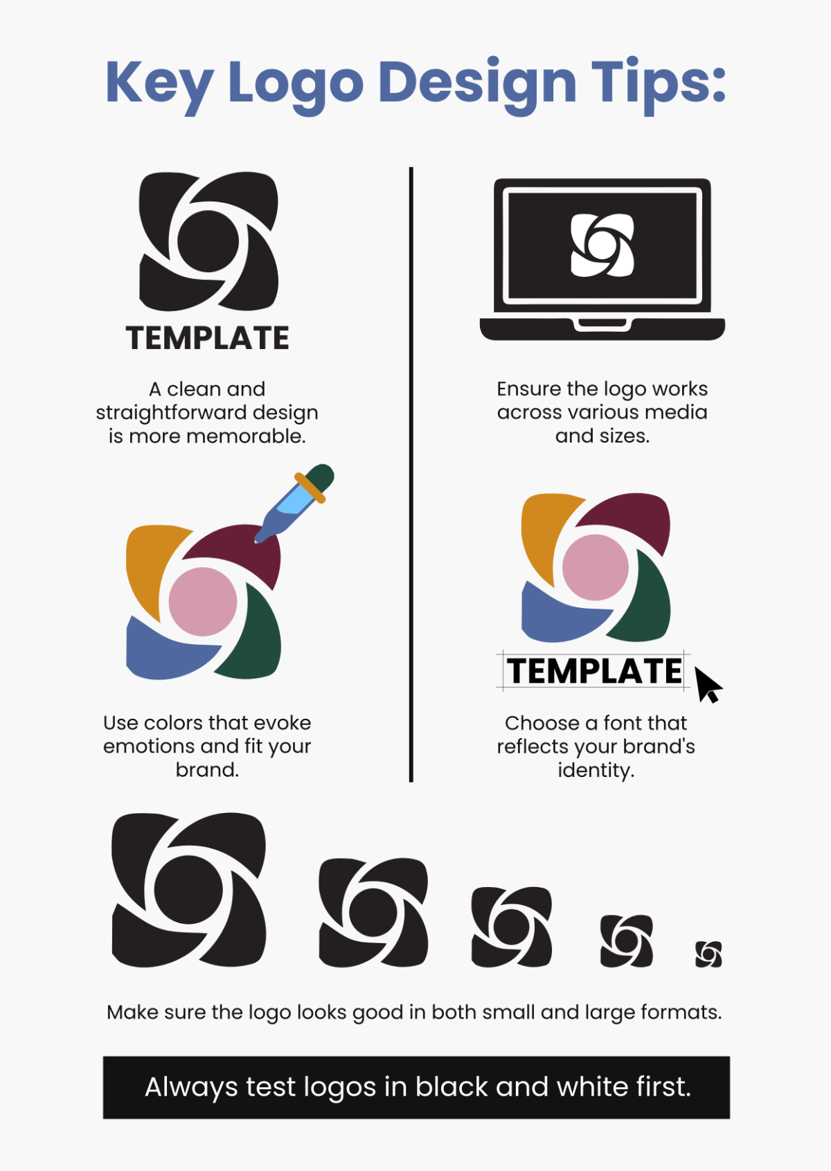 Cheatsheet Logo Template