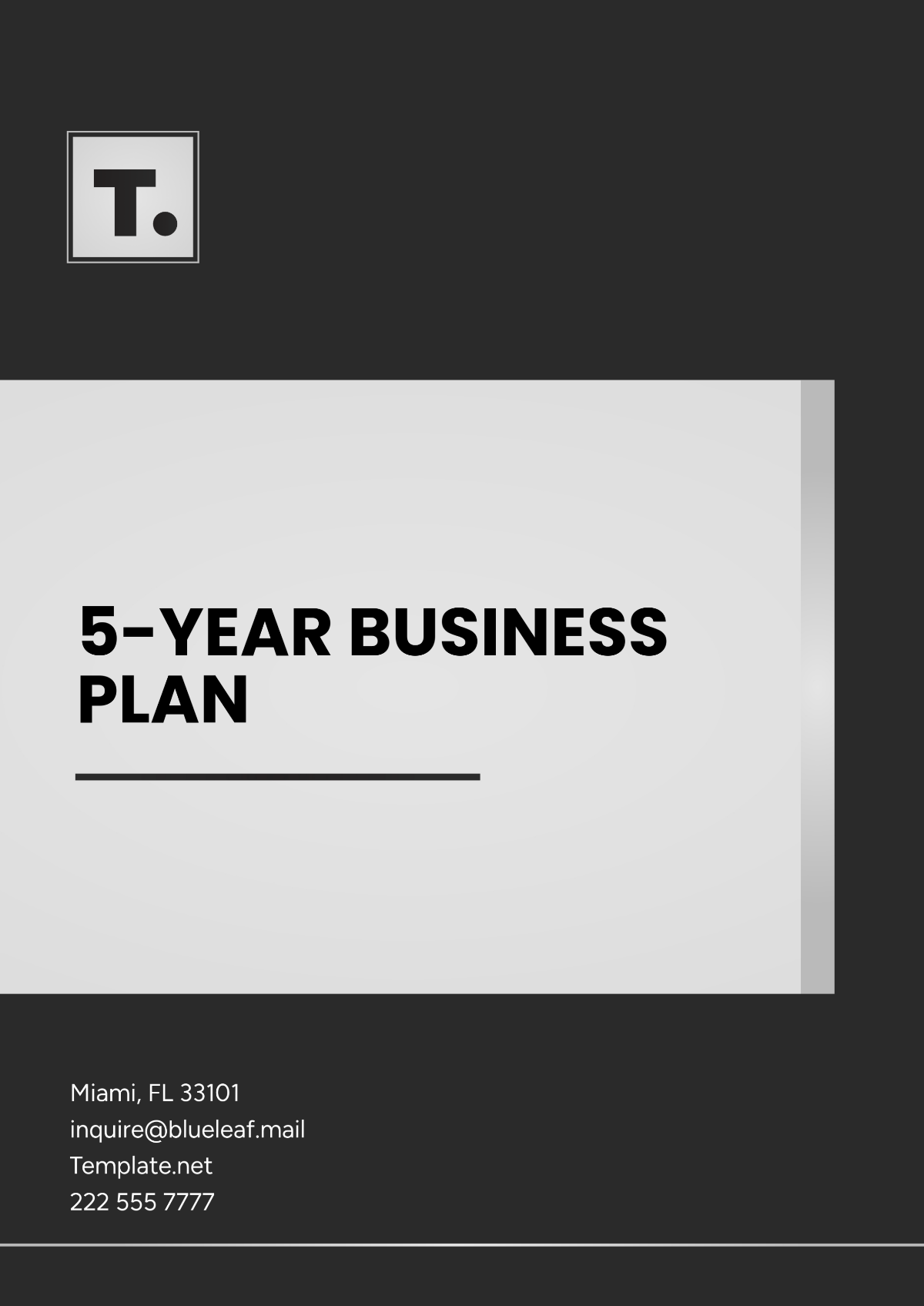 5-Year Business Plan Template - Edit Online & Download