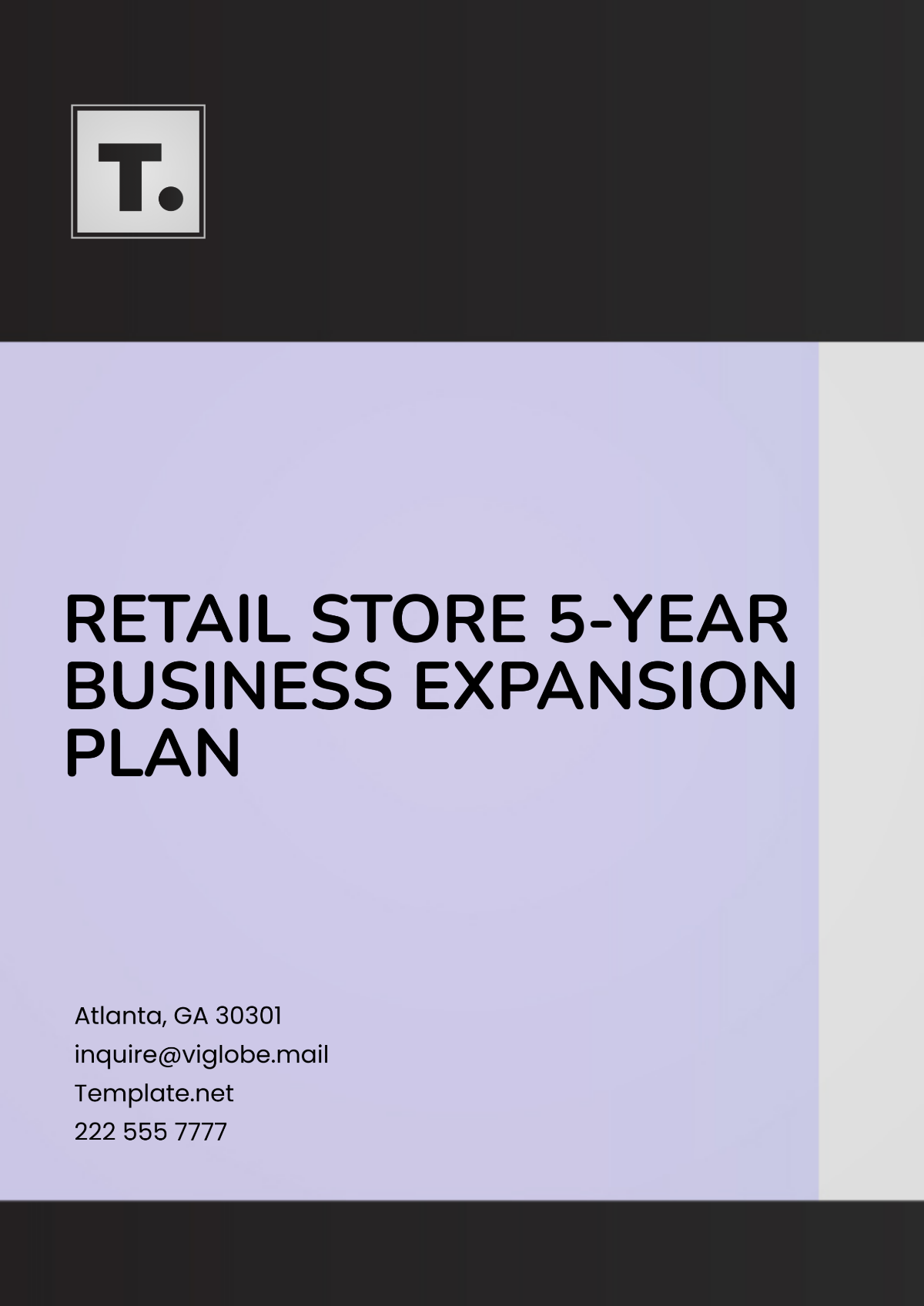 Retail Store 5-Year Business Expansion Plan Template - Edit Online & Download