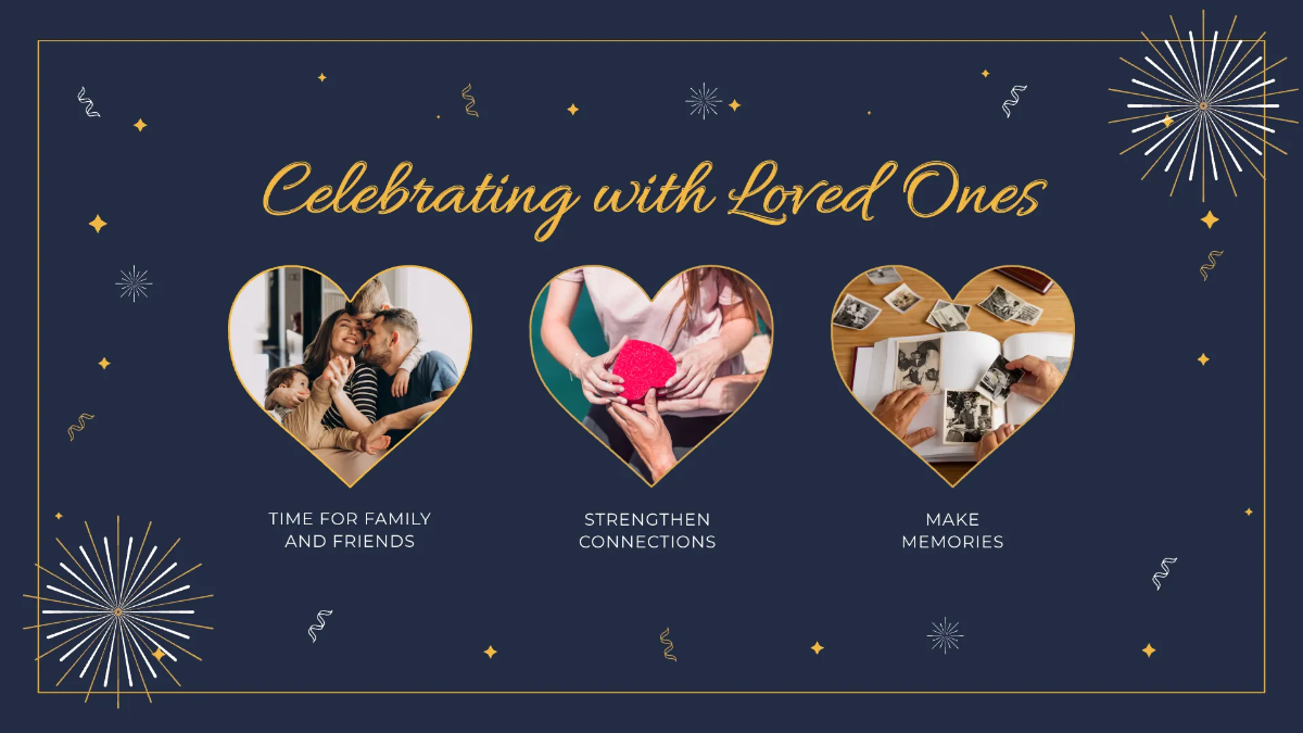 Free New Year Presentation Template to Edit Online