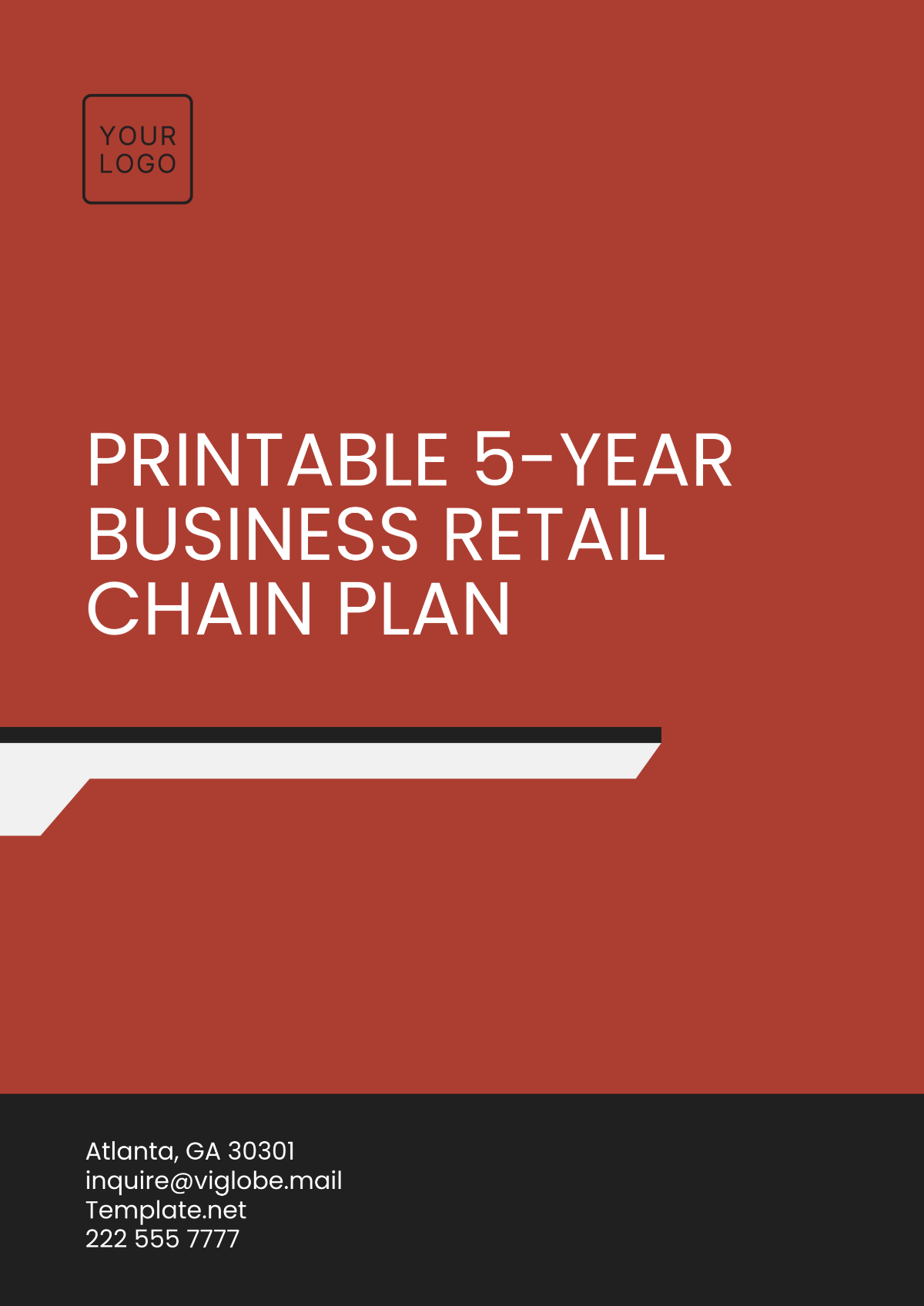 Printable 5-Year Business Retail Chain Plan Template - Edit Online & Download