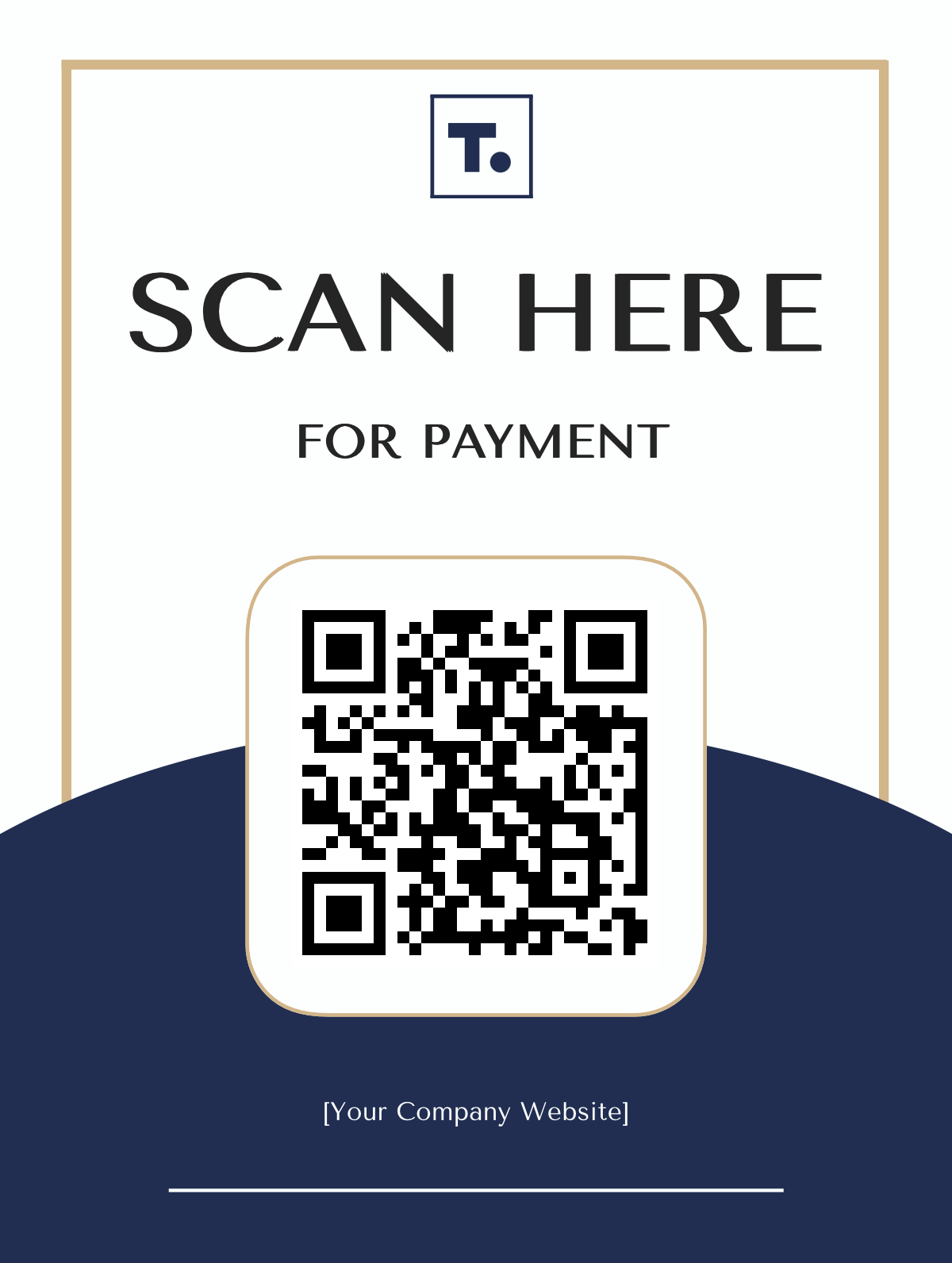 Free Elegant QR Code Template to Edit Online