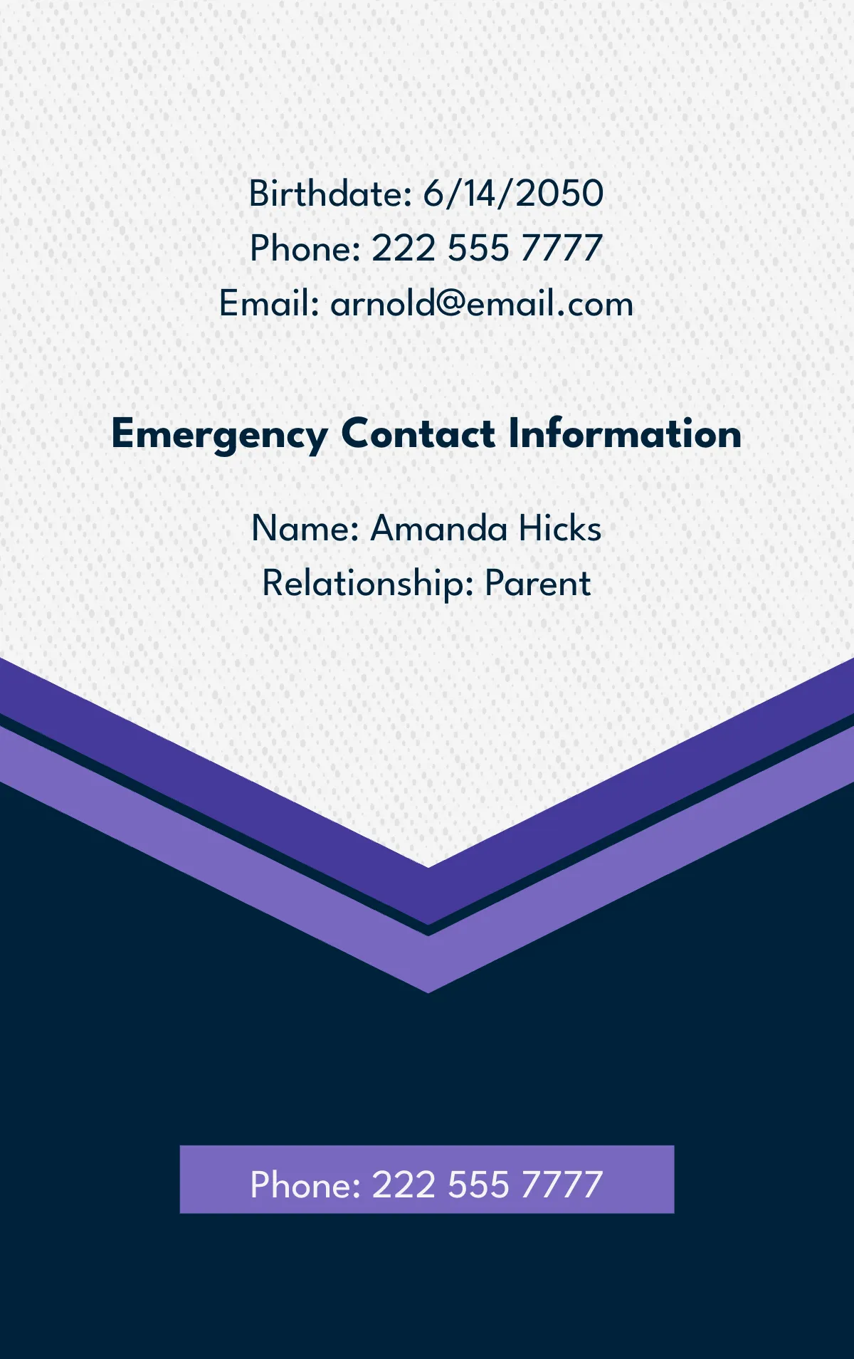 Free Editable Student ID Card Template to Edit Online