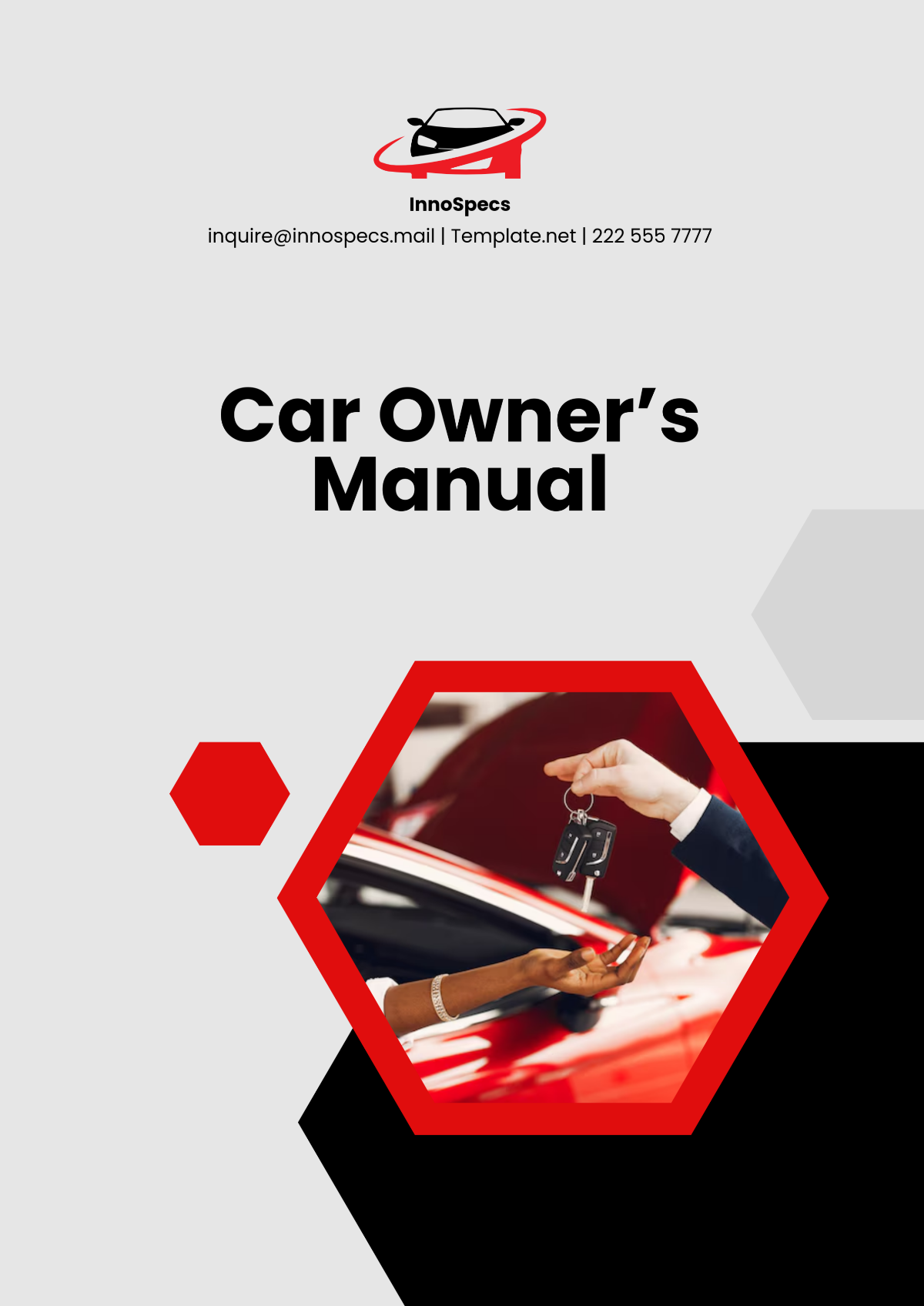 Car Owner’s Manual Template