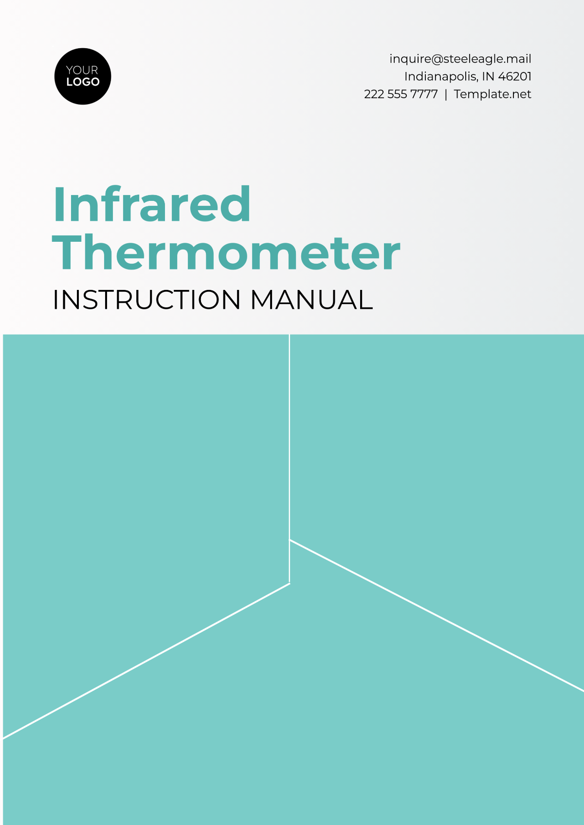 Infrared Thermometer Instruction Manual Template