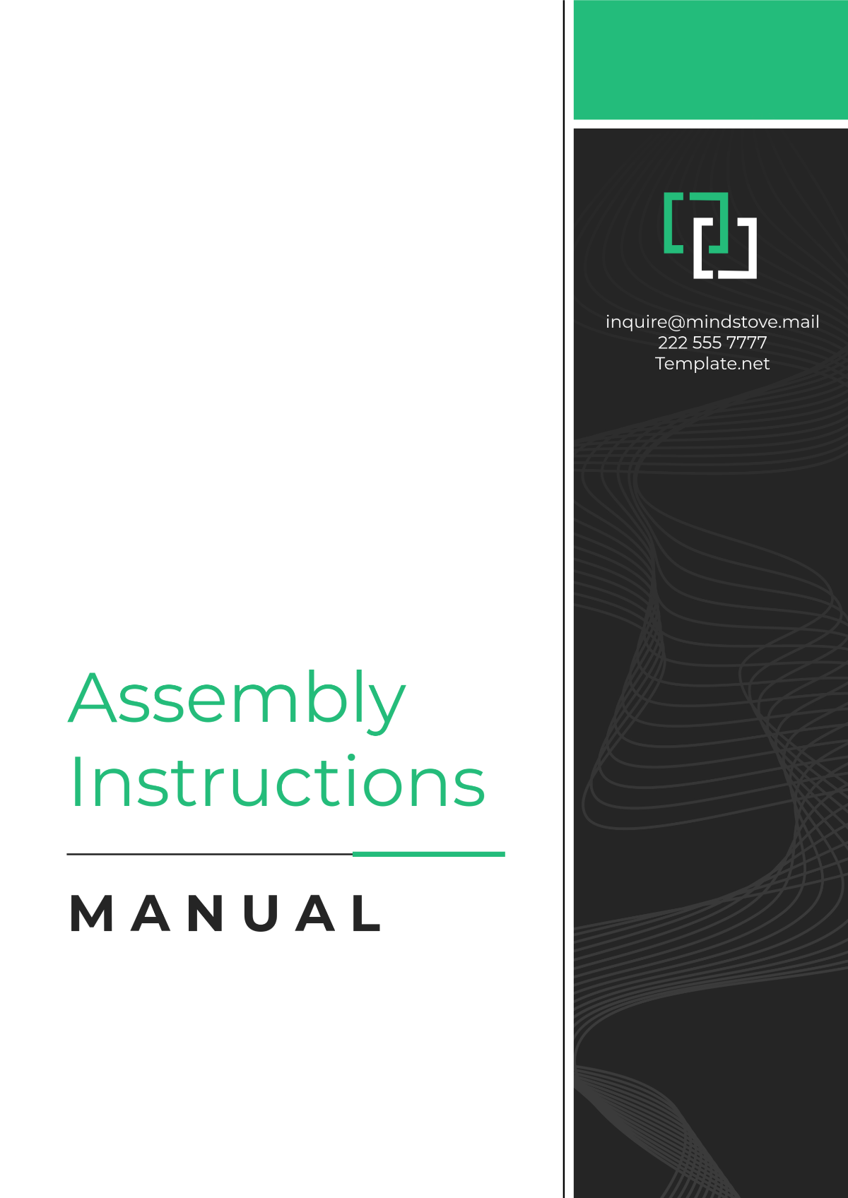 Assembly Instructions Manual Template