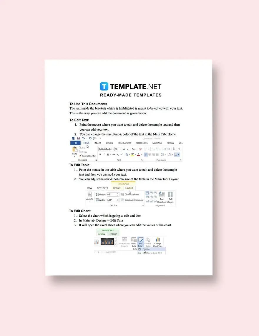 IT Service Report Template
