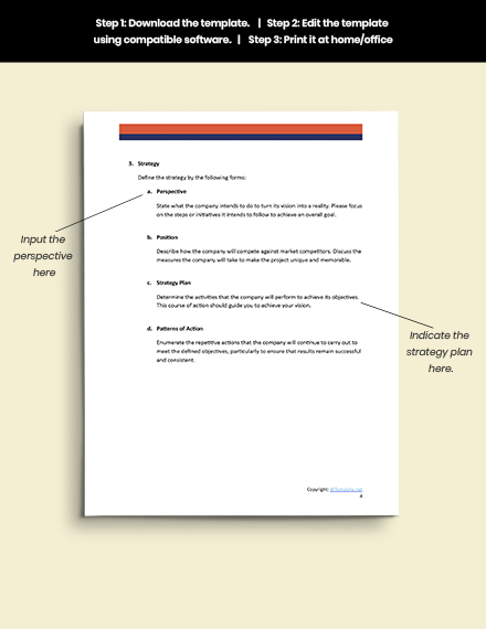 IT Strategy Template - Google Docs, Word, Apple Pages | Template.net