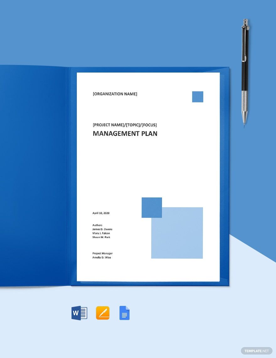 IT Change Management Plan Template