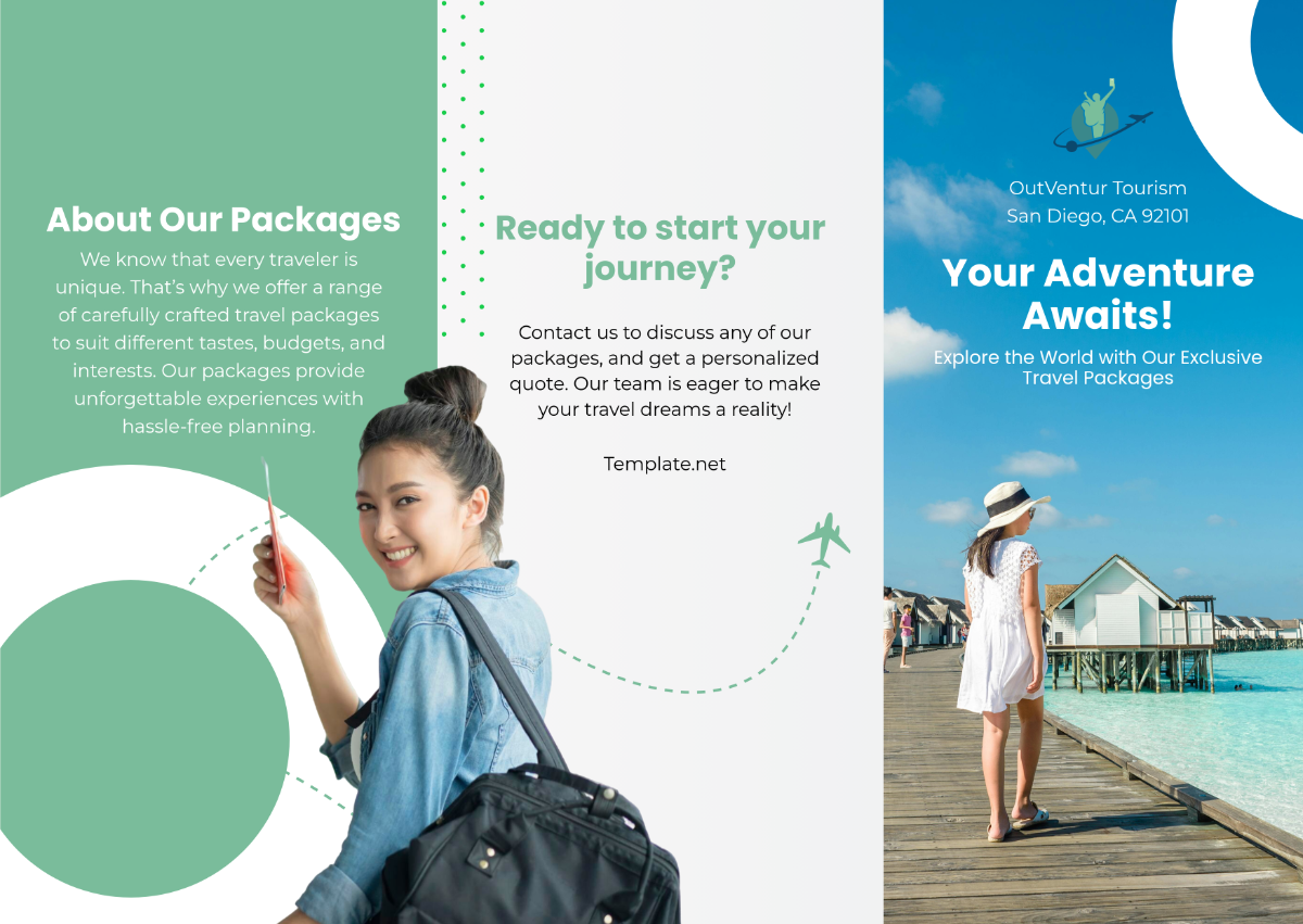 Tourism Pamphlet Template - Edit Online & Download