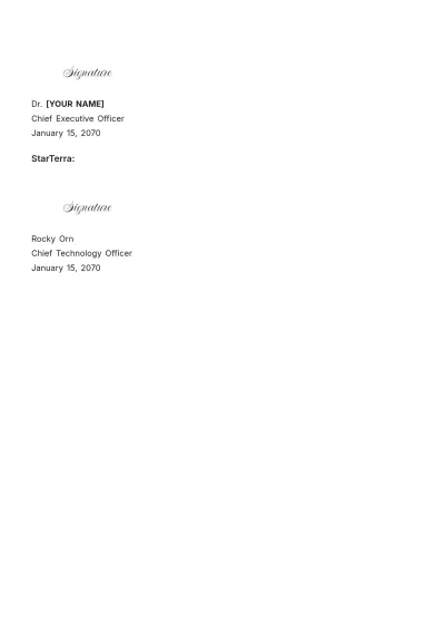 Free Partnership Agreement Between Two Parties Template to Edit Online