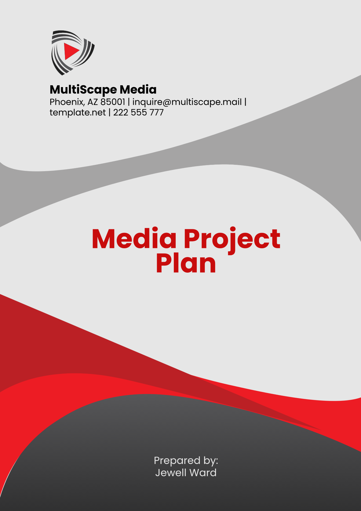 Media Project Plan Template - Edit Online & Download