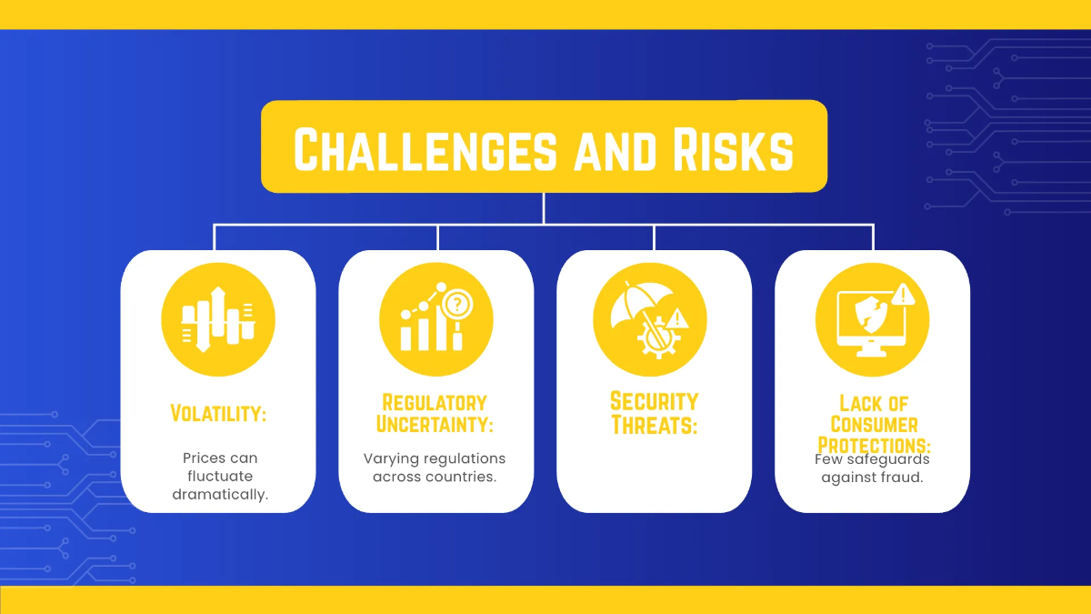 Free Cryptocurrency Presentation Template to Edit Online
