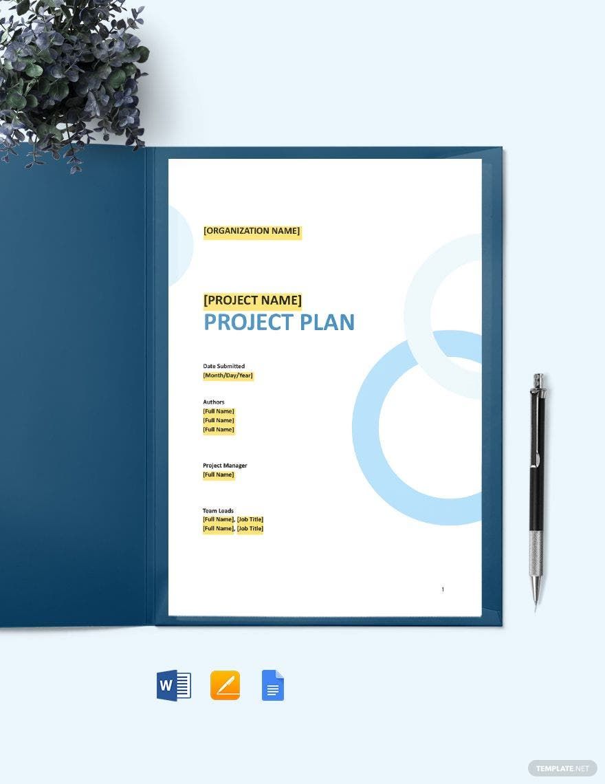 Software Project Management Template