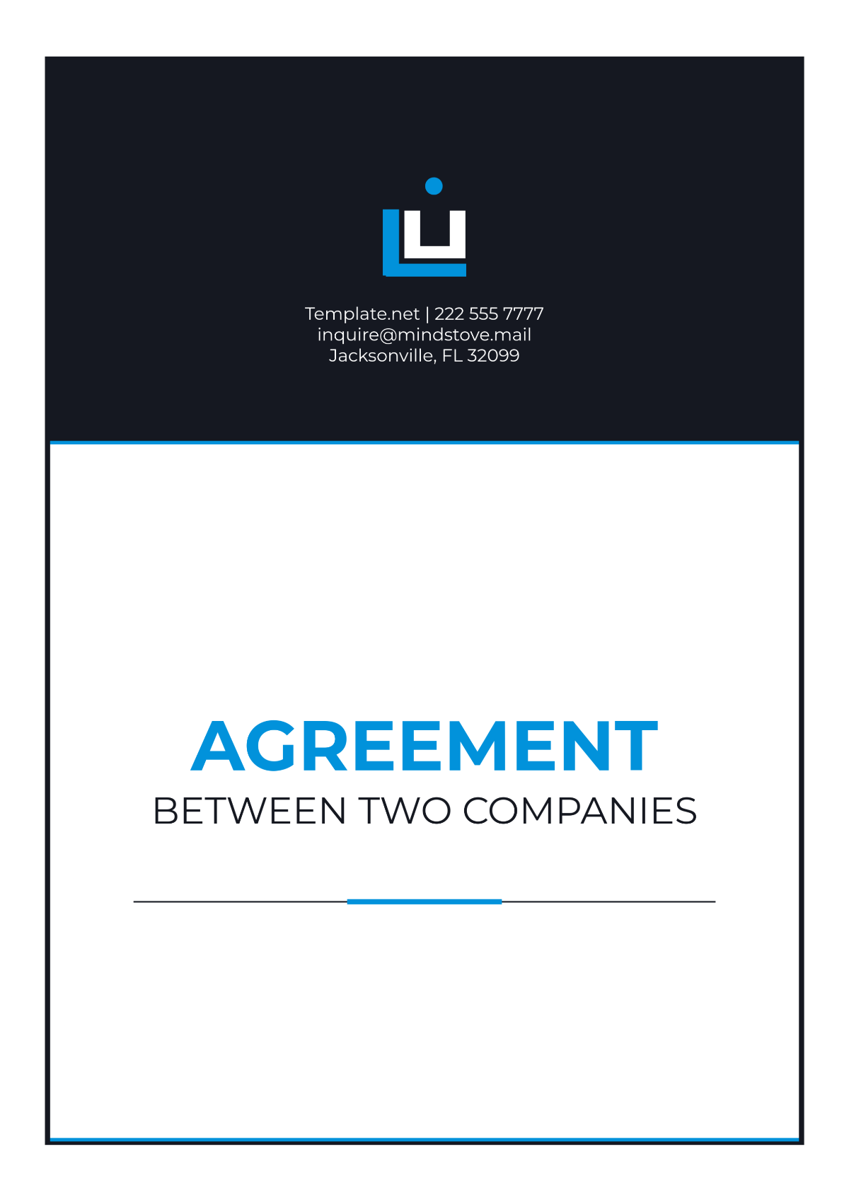 Agreement Between Two Companies Format Template - Edit Online & Download