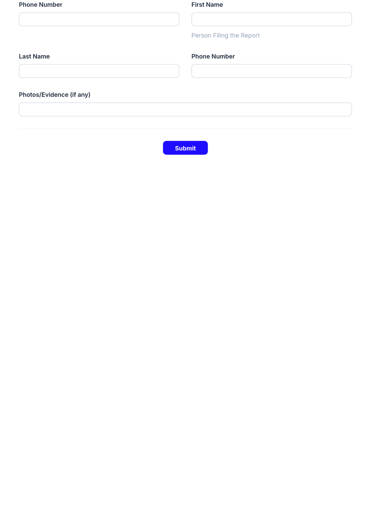 Free Editable Accident Report Form Template & AI Maker