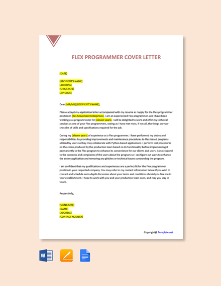 Programmer Cover Letter Example Python Programmer Cover Letter