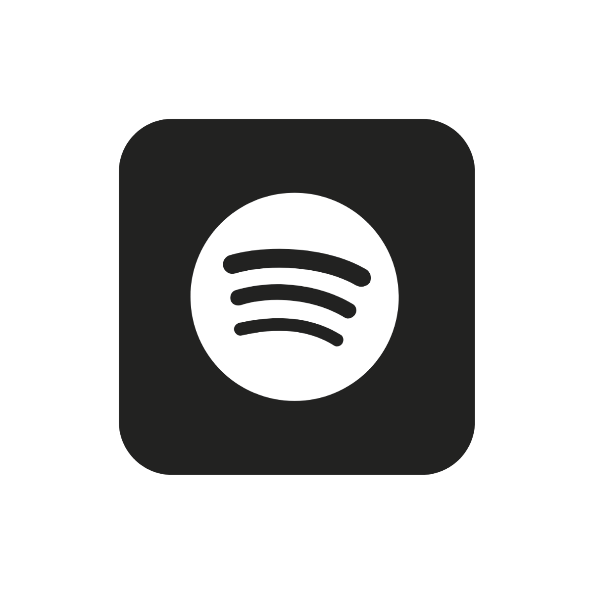 Free Black and White Spotify Clipart Template - Edit Online & Download