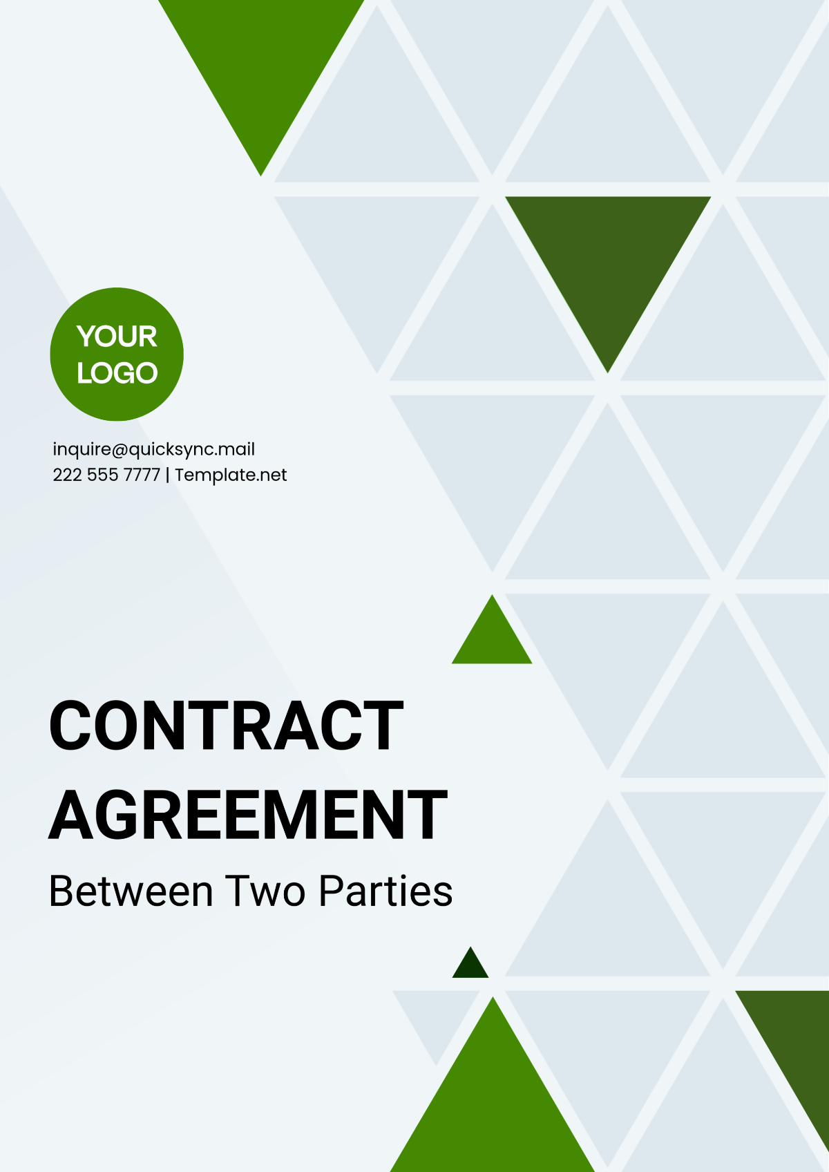 Sample Contract Agreement Between Two Parties Template - Edit Online & Download