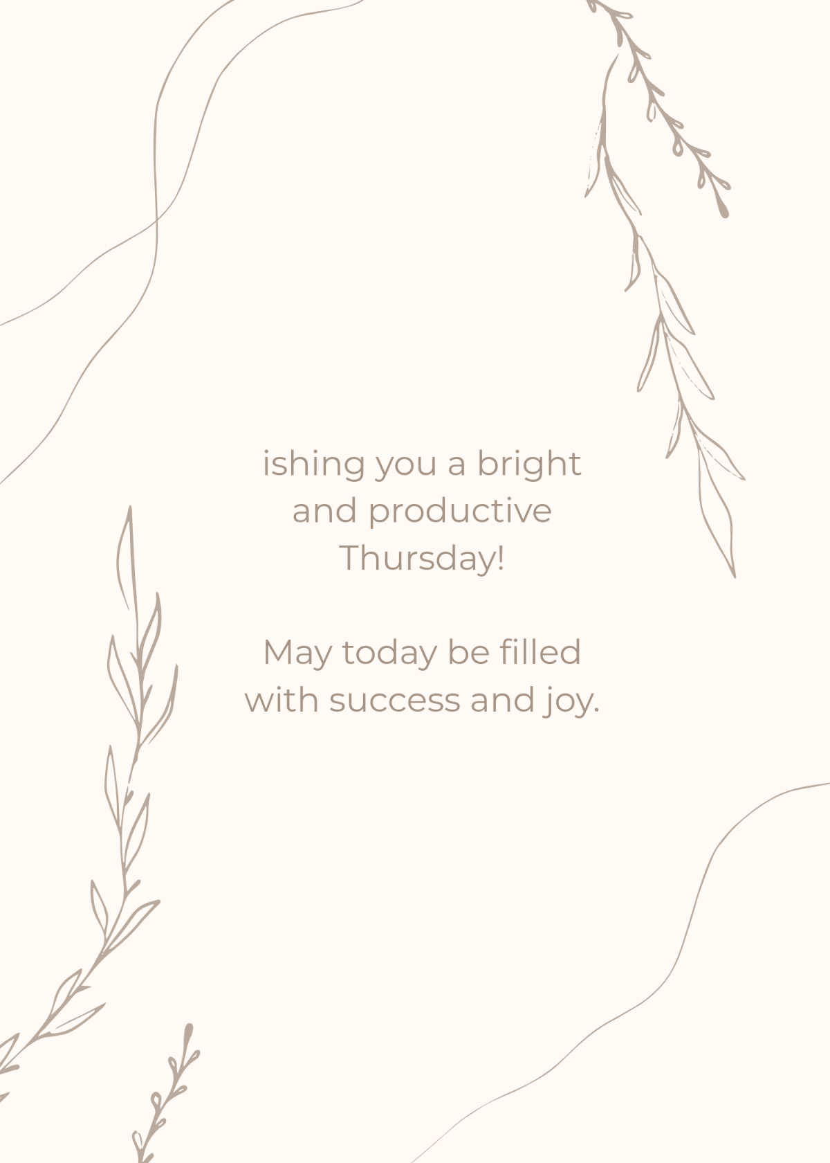 Thursday Wishes