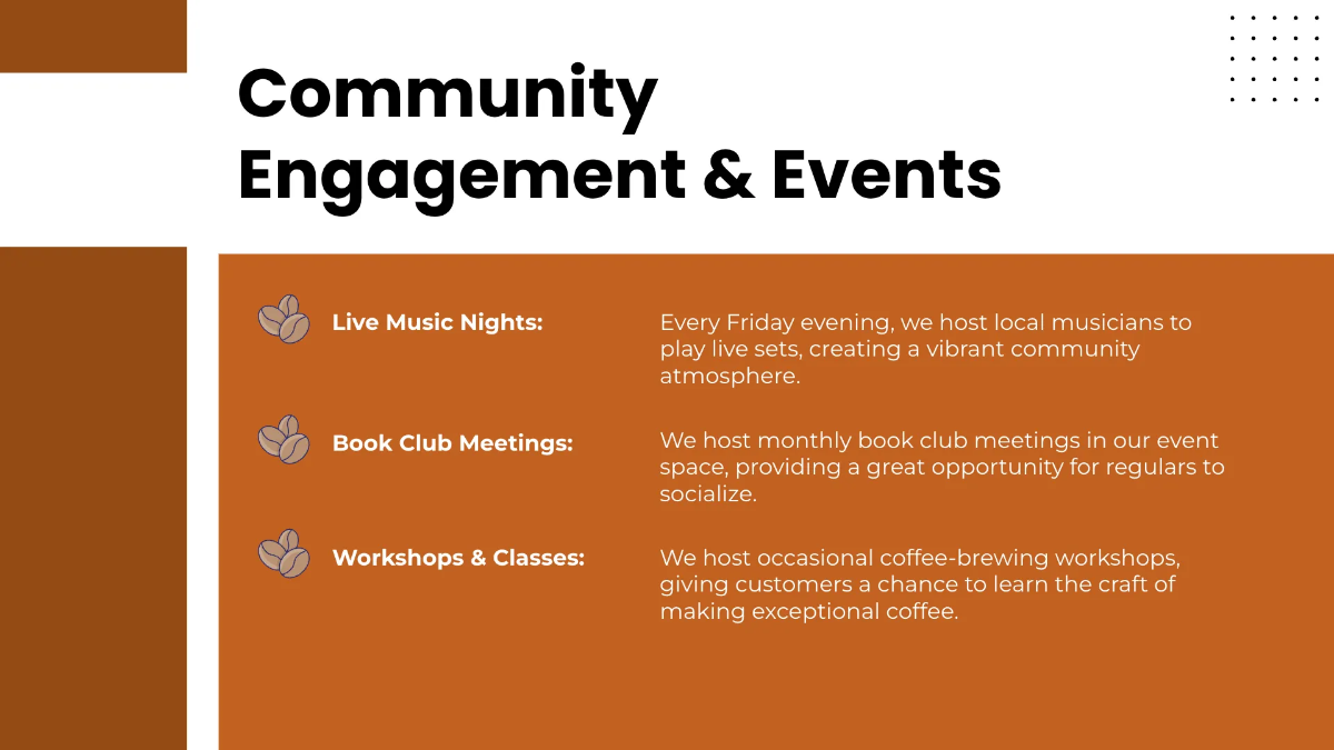 Free Cafe Presentation Template to Edit Online