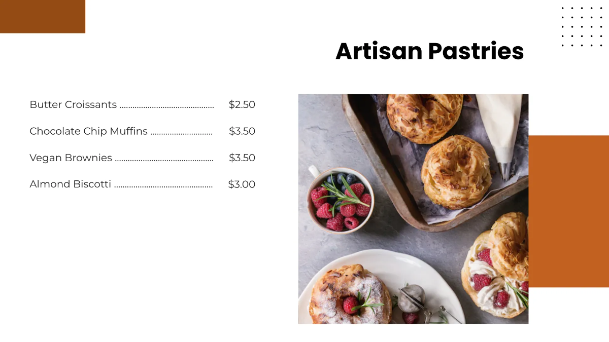 Free Cafe Presentation Template to Edit Online