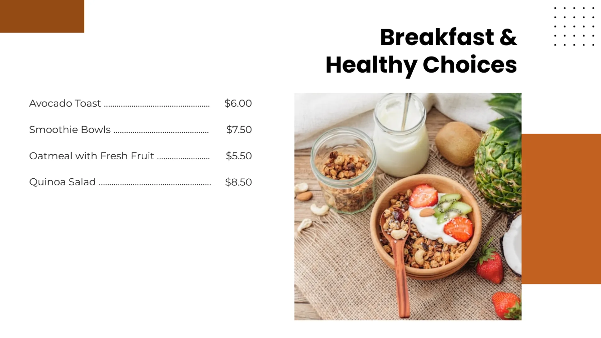 Free Cafe Presentation Template to Edit Online