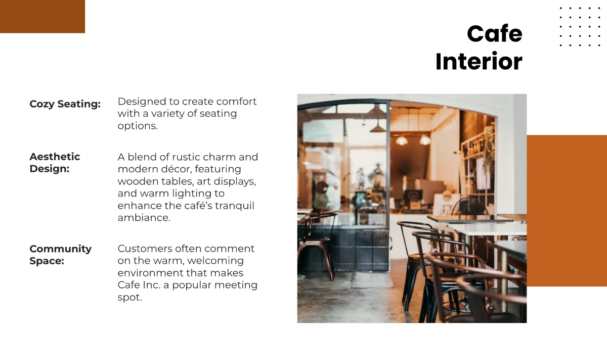 Free Cafe Presentation Template to Edit Online