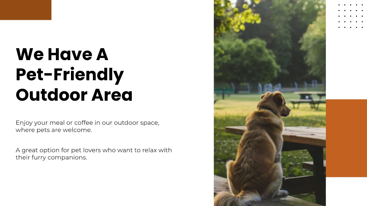 Free Cafe Presentation Template to Edit Online