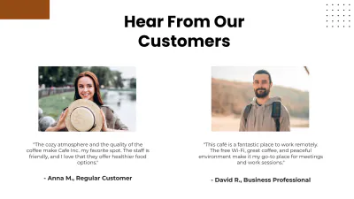 Free Cafe Presentation Template to Edit Online