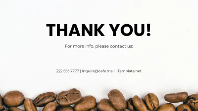 Free Cafe Presentation Template to Edit Online