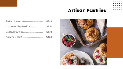 Free Cafe Presentation Template to Edit Online