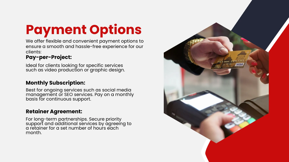 Free Media Presentation Template to Edit Online