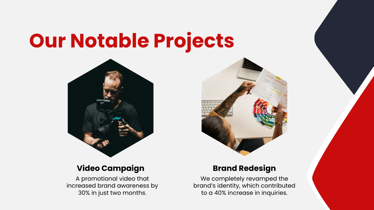 Free Media Presentation Template to Edit Online