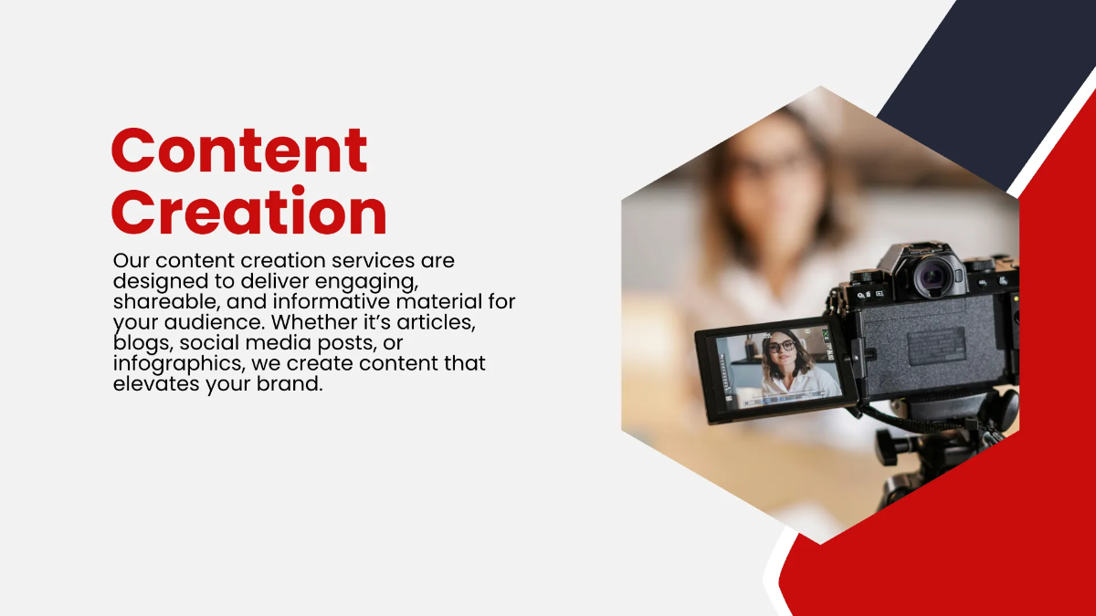 Free Media Presentation Template to Edit Online