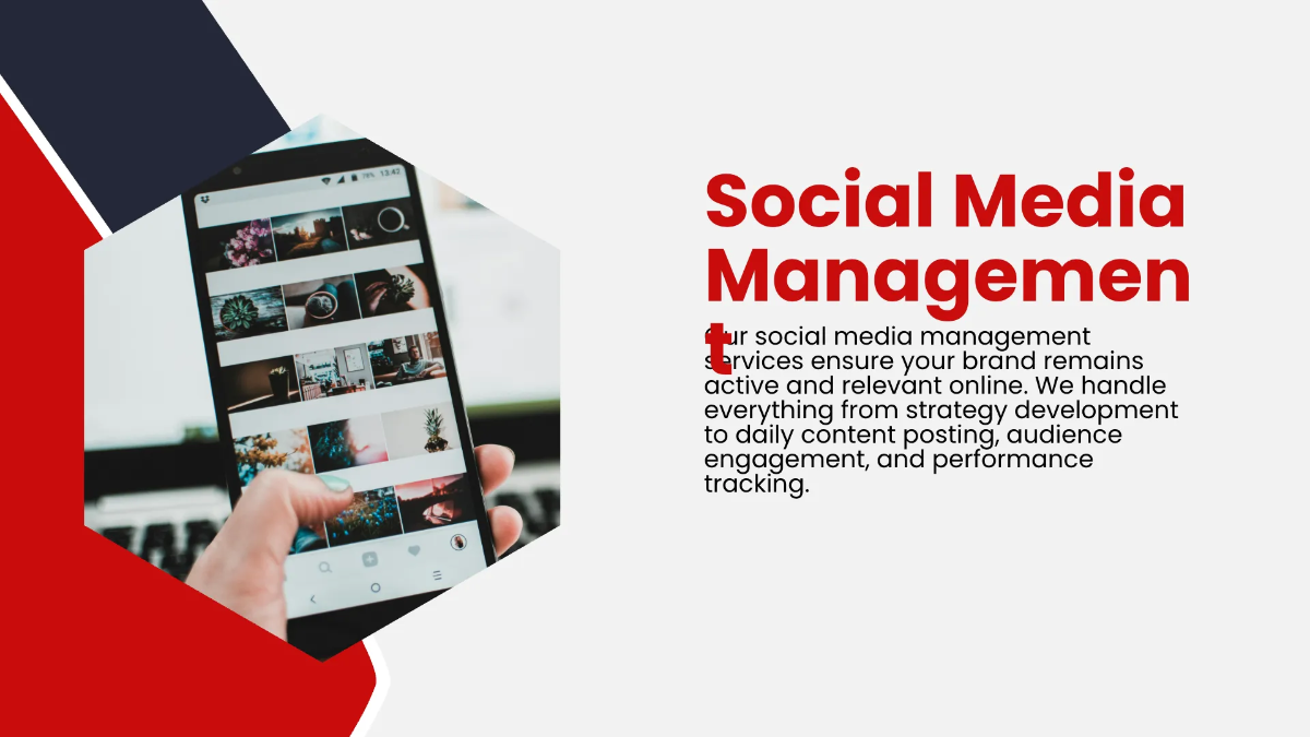 Free Media Presentation Template to Edit Online