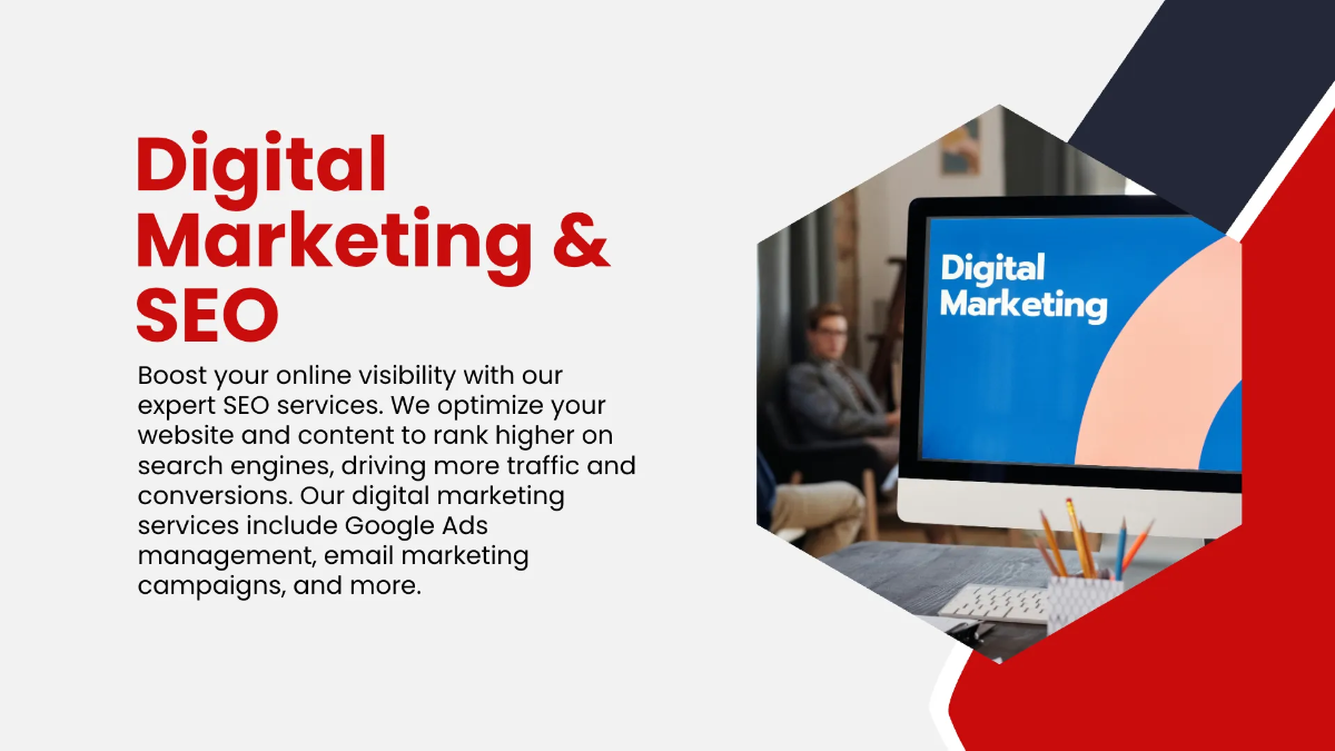 Free Media Presentation Template to Edit Online