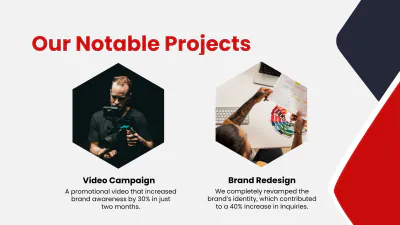 Free Media Presentation Template to Edit Online