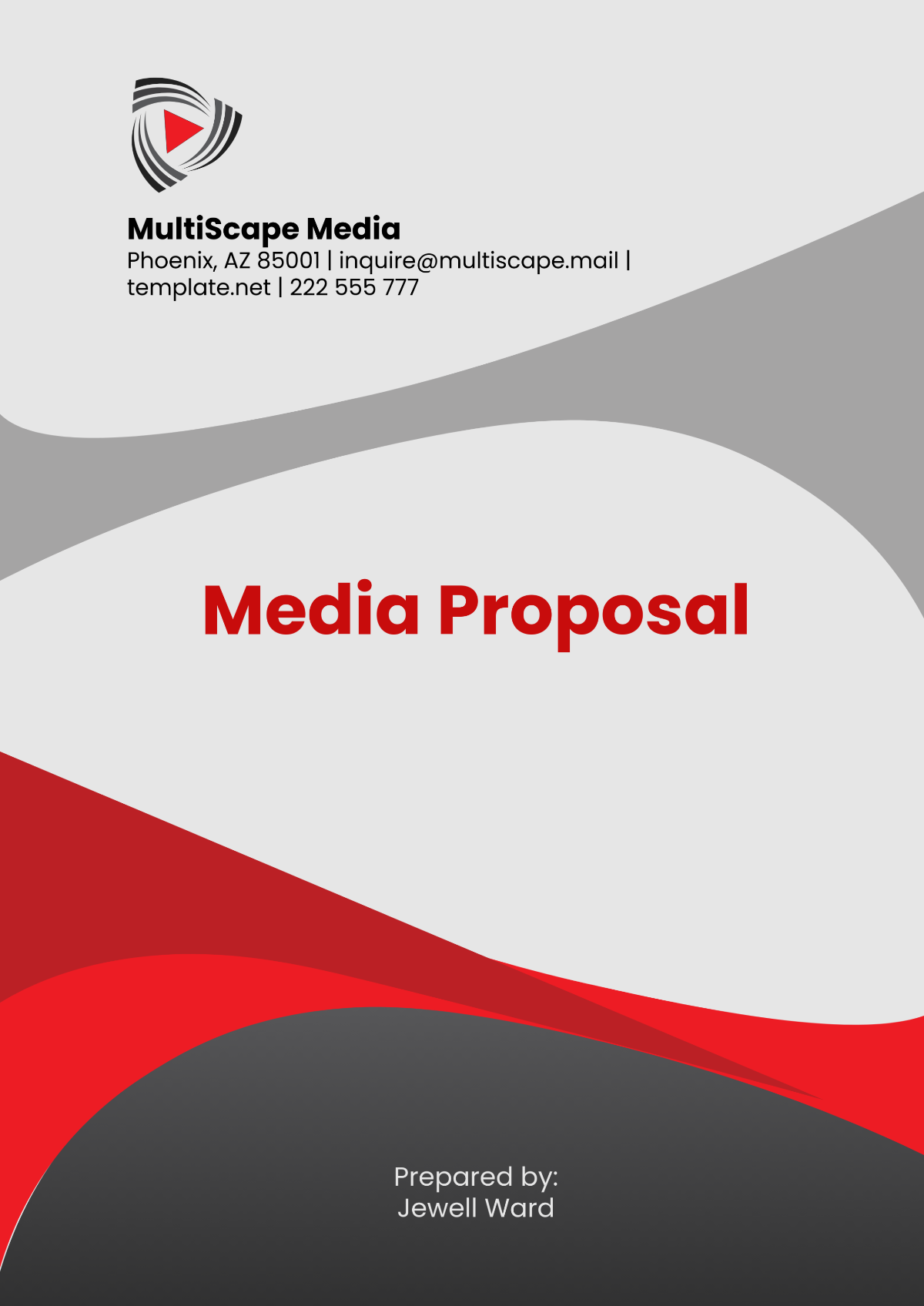 Media Proposal Template - Edit Online & Download