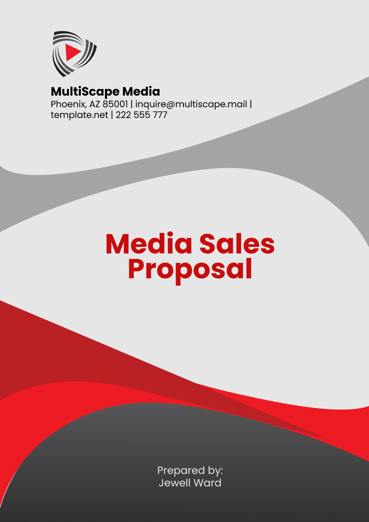 Media Sales Proposal Template - Edit Online & Download