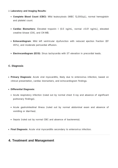 Free Pediatrics Case Report Template to Edit Online